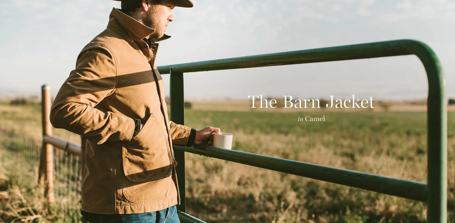 None The Barn Jacket In Camel - Image 9