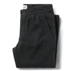 The Weekend Pant In Coal Double Knit