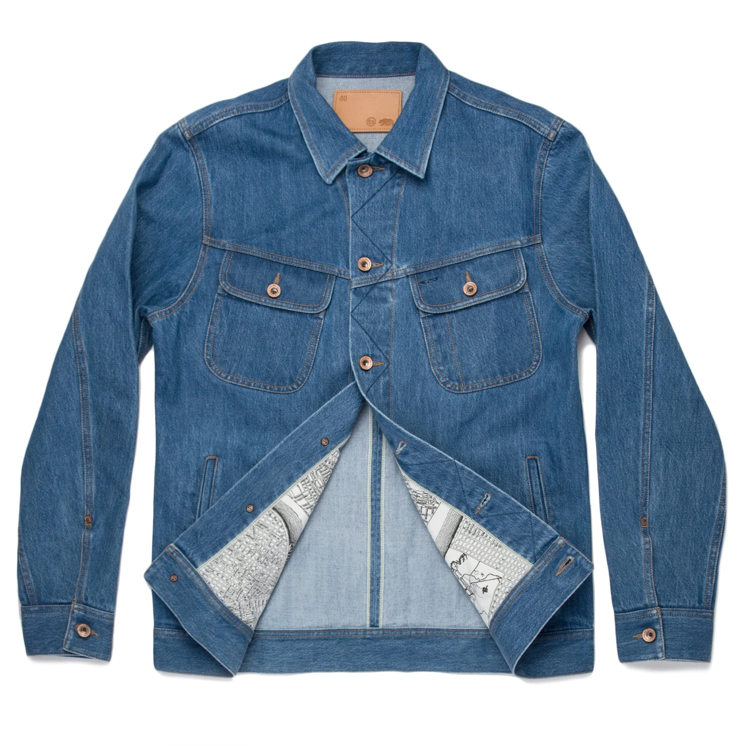 The Long Haul Jacket In Organic '68 24 Month Wash - Image 11