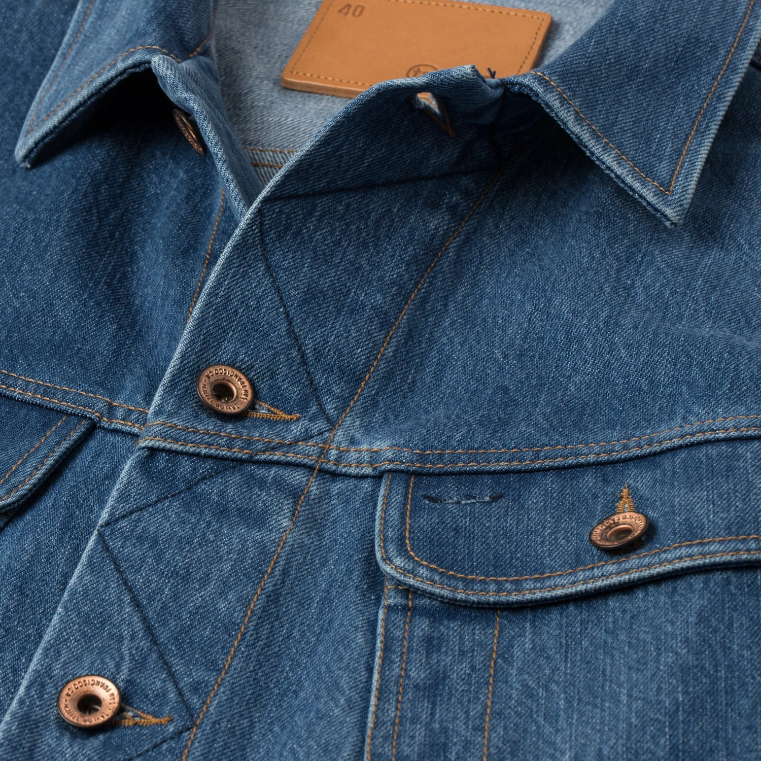 The Long Haul Jacket In Organic '68 24 Month Wash - Image 7