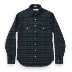 The Sierra Shirt In Blackwatch Plaid