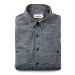 The California In Blue Hemp Chambray