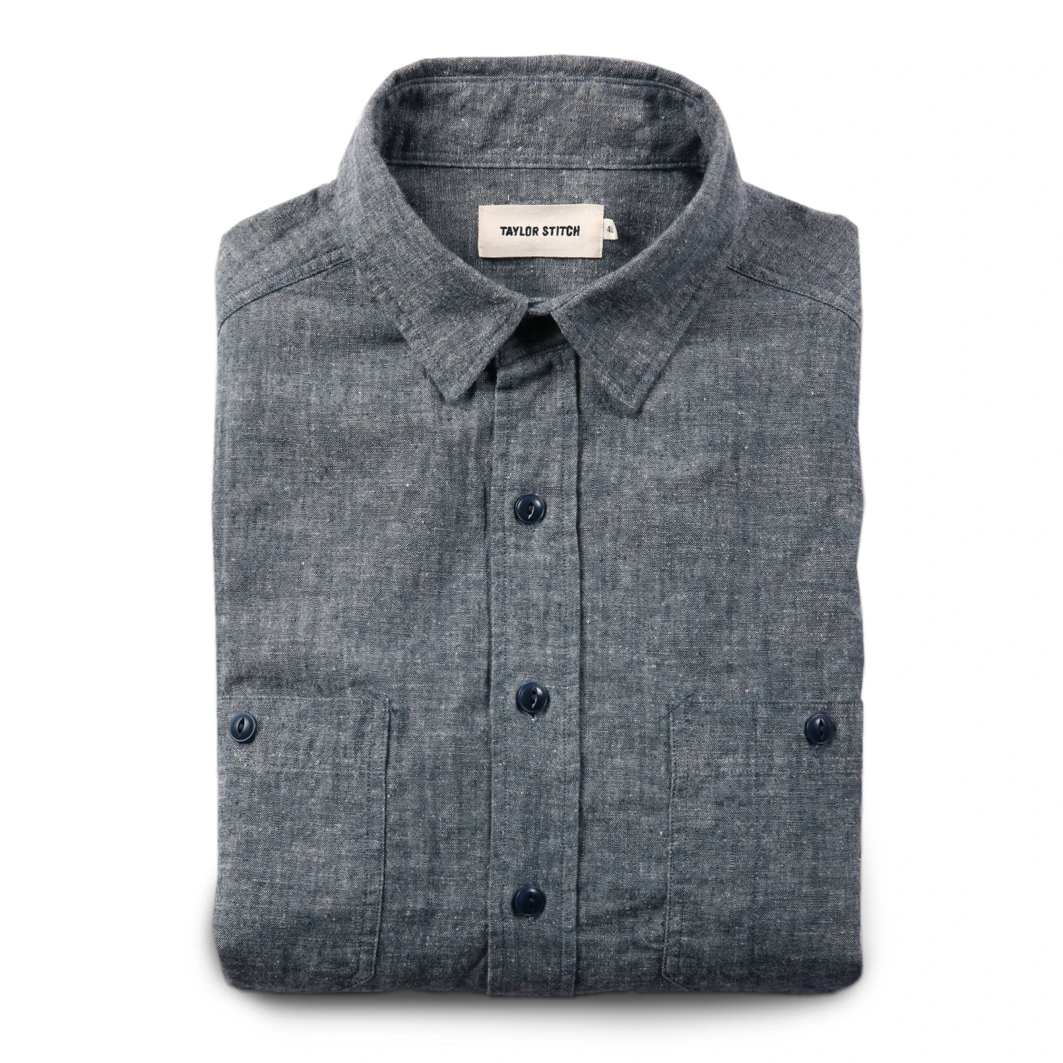 The California In Blue Hemp Chambray