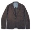 None The Telegraph Jacket In Chocolate Wool