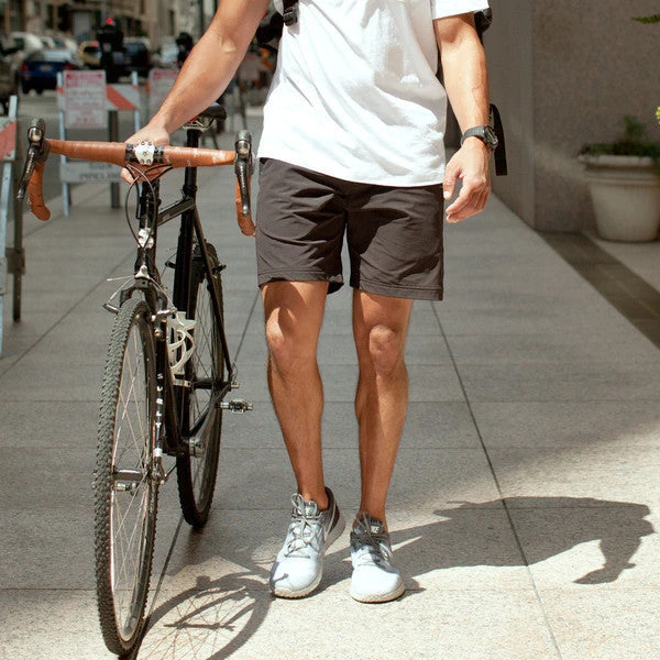 None The Myles Everyday Short In Charcoal - Image 2