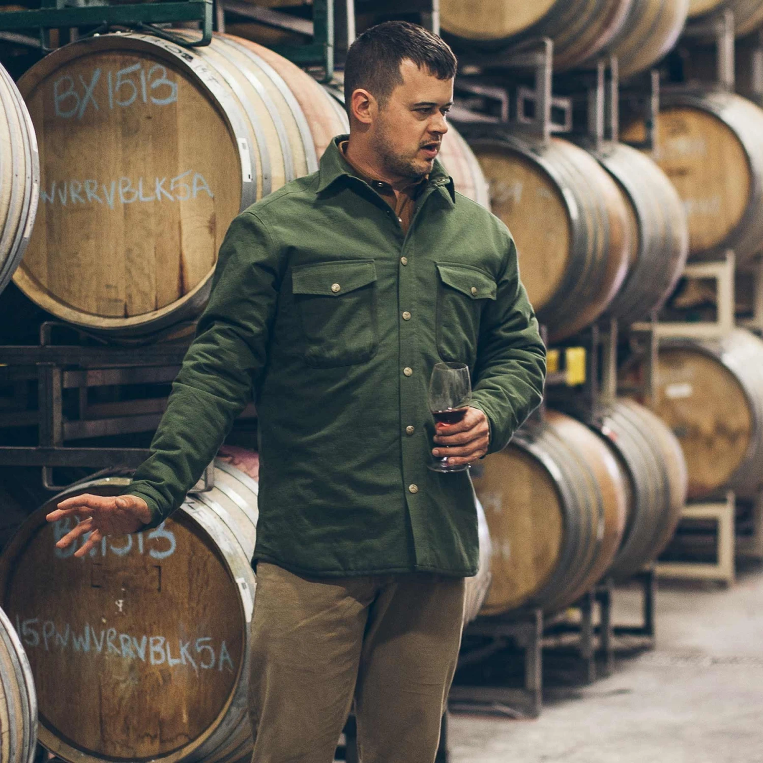 None The Chore Jacket In Army Ripstop Canvas - Image 2