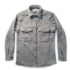 None The Big Sur Jacket In Heather Grey Polartec