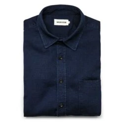 The California In Indigo Dobby