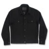 None The Long Haul Jacket In Yoshiwa Mills Black Selvage