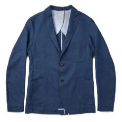 None The Telegraph Jacket In Cobalt