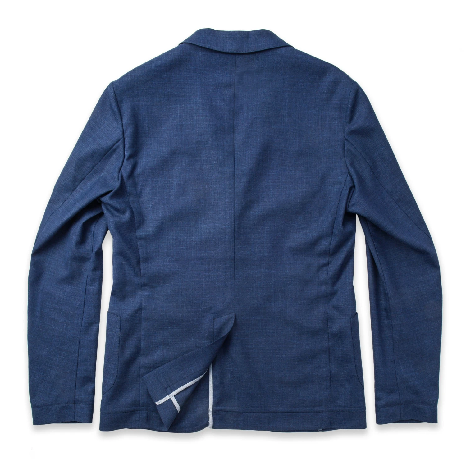 None The Telegraph Jacket In Cobalt - Image 9