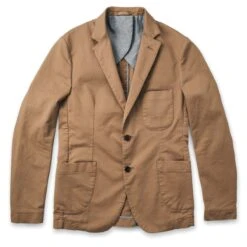 None The Telegraph Jacket In Sea Washed Khaki
