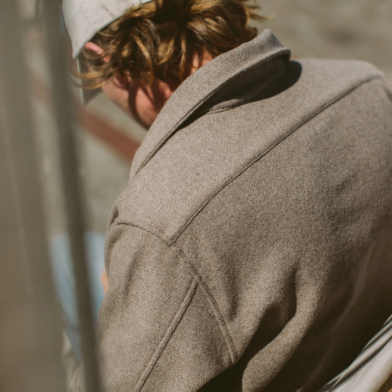 The Maritime Shirt Jacket In Natural - Image 4