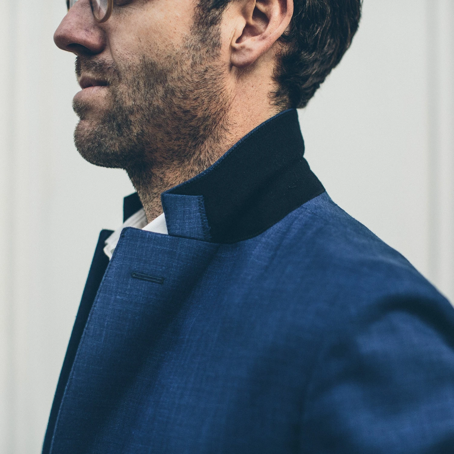 None The Telegraph Jacket In Cobalt - Image 3