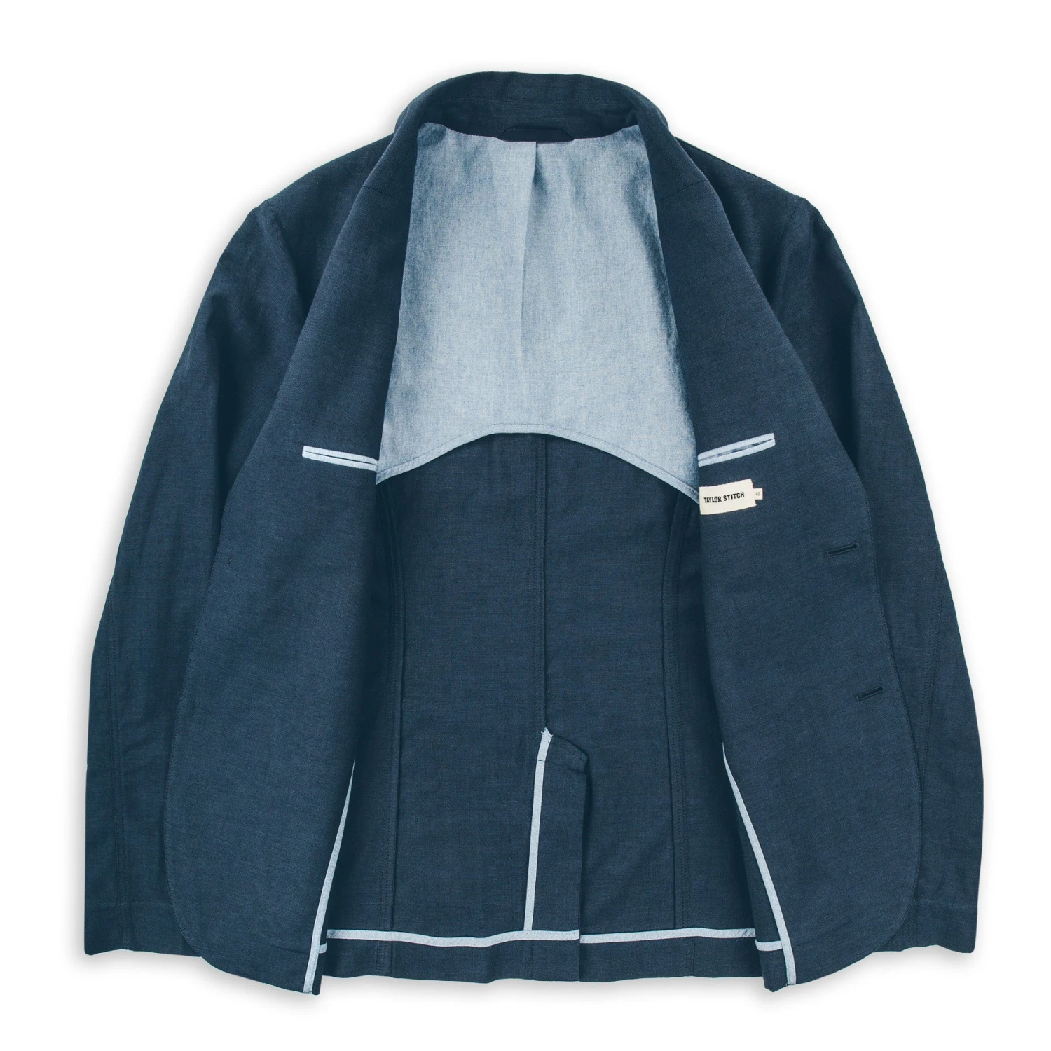 None The Telegraph Jacket In Navy - Image 4