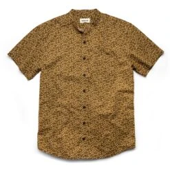 The Short Sleeve Bandit In Fatigue Brown Mini Floral