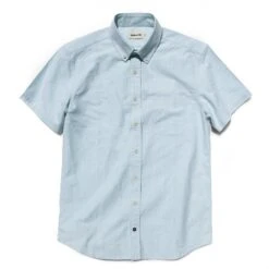 The Short Sleeve Jack In Teal University Stripe