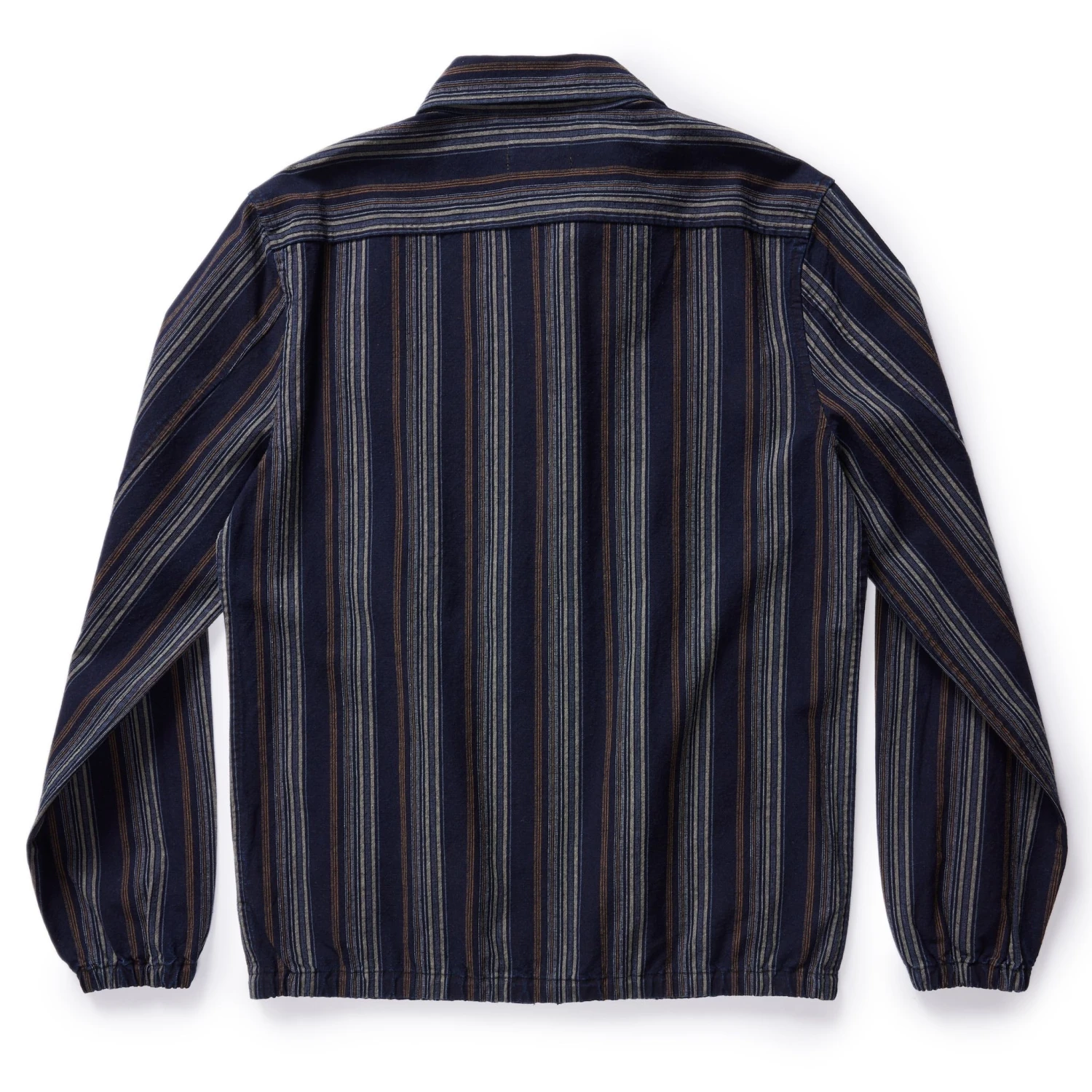 The Clark Jacket In Indigo Stripe - Image 6