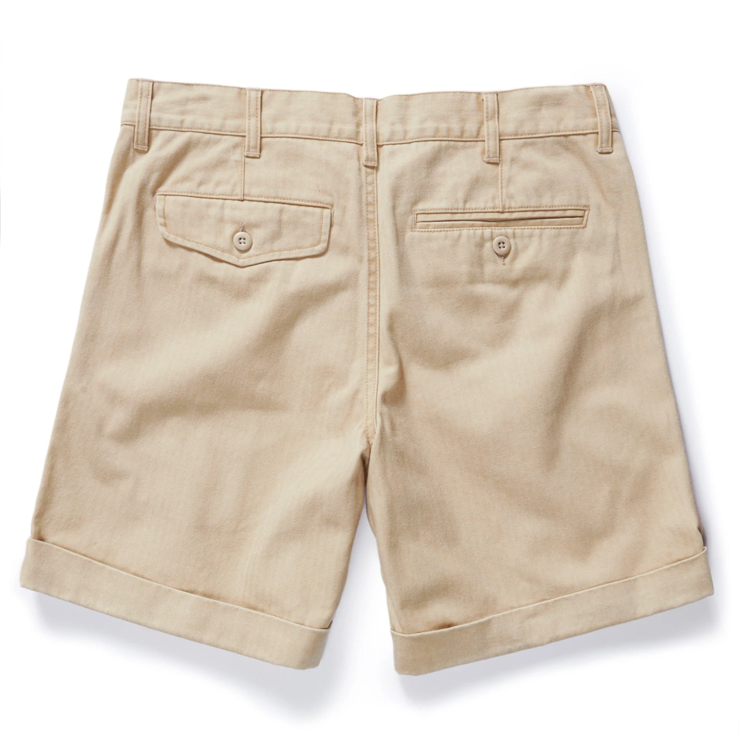 The Matlow Short In Dune Washed Herringbone - Image 5