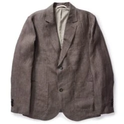 The Sheffield Sportcoat In Cocoa Linen