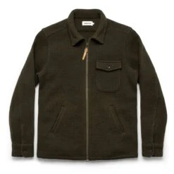 The Coit Jacket In Olive Waffle