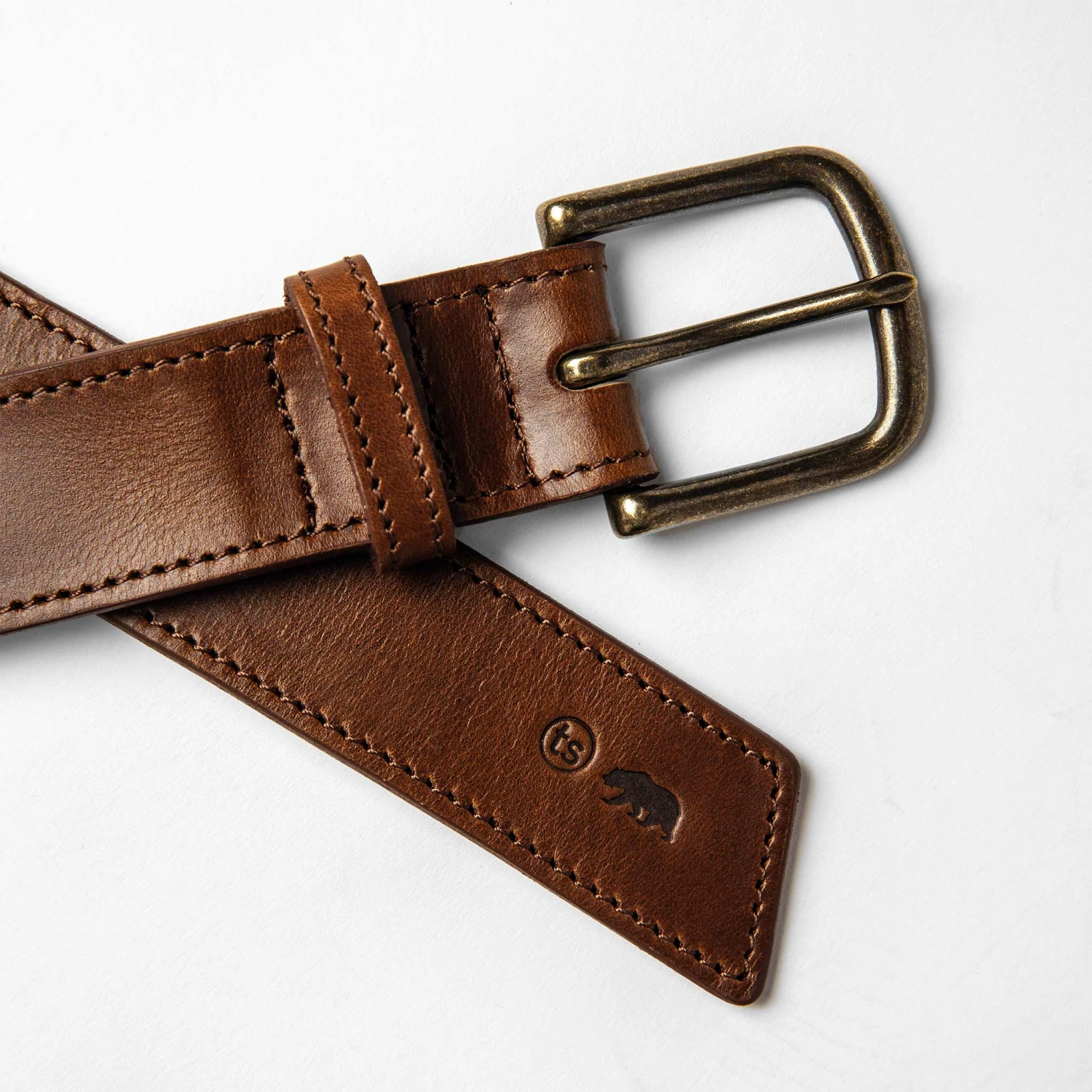 The Stitched Belt In Whiskey Eagle - Image 2