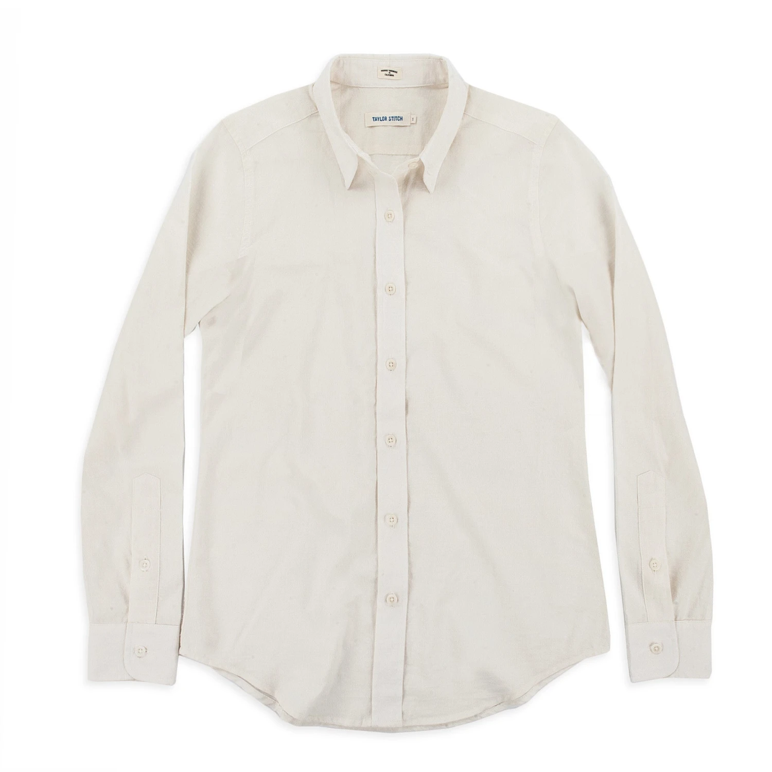 None The Katherine In Ivory Silk Cotton