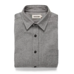 The California In Charcoal Herringbone