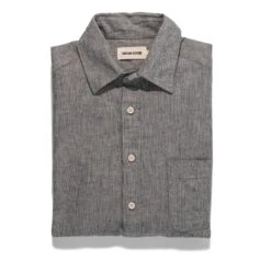 The California In Grey Mini Stripe