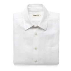 The California In Natural Slub Linen