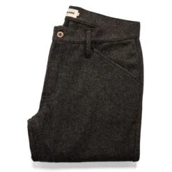 The Camp Pant In Charcoal Wool