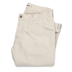 The Camp Pant In Organic Natural Selvage