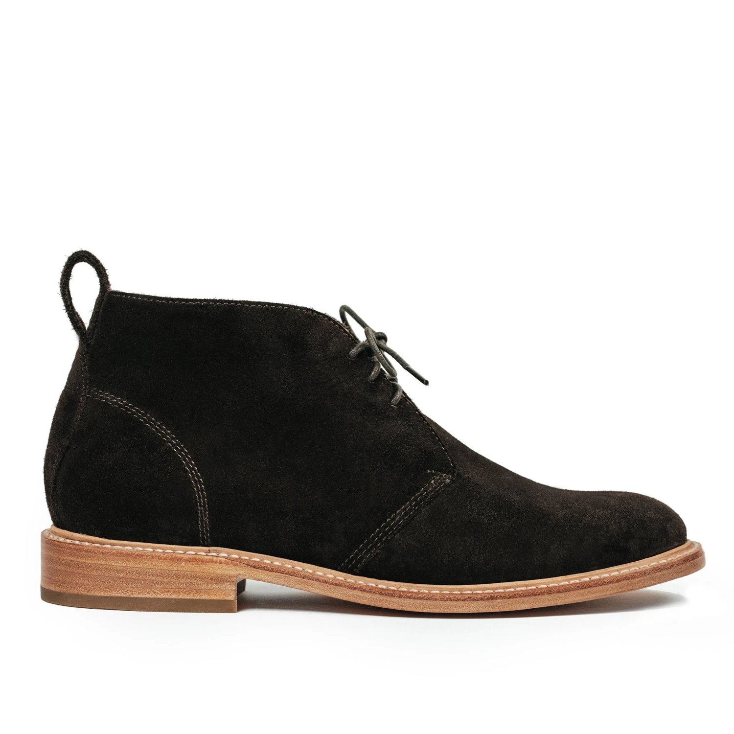 The Chukka In Weatherproof Chocolate Suede
