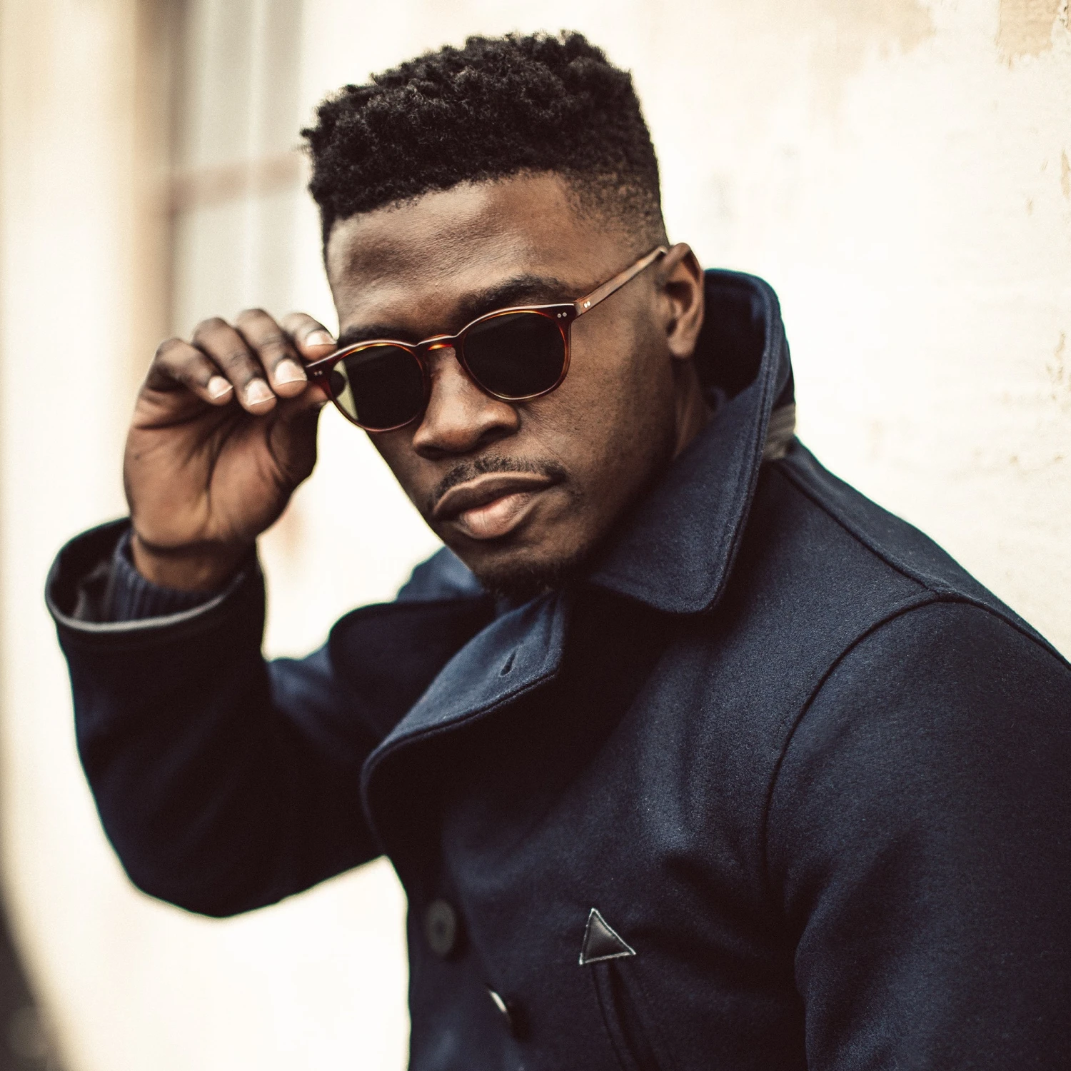 The Mendocino Peacoat In Navy Melton Wool - Image 6