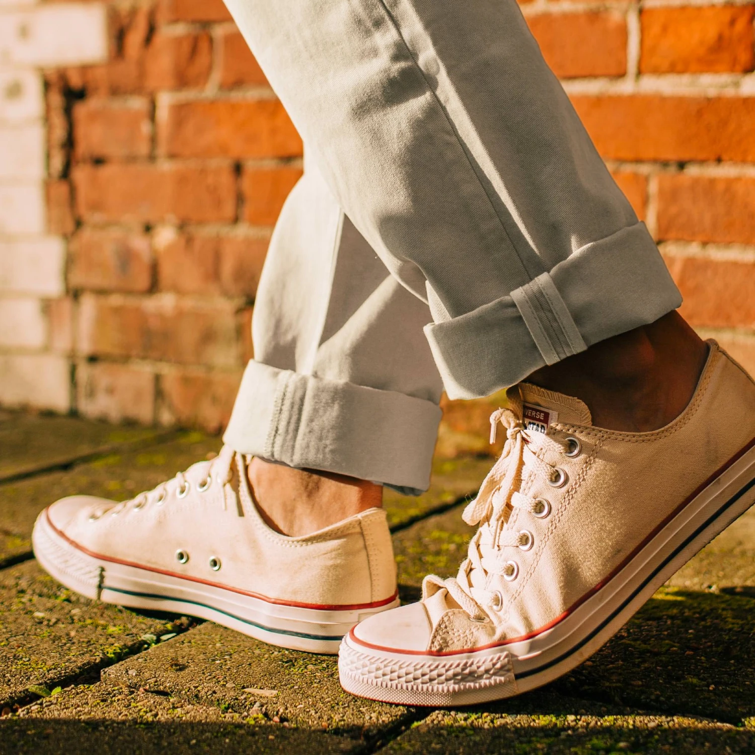 The Democratic Foundation Pant In Organic Stone - Image 4