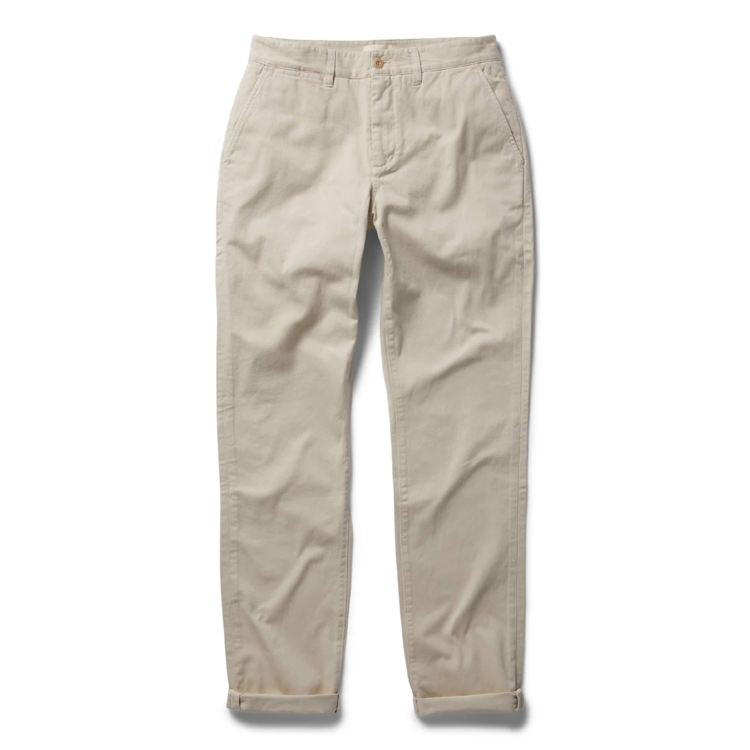 The Democratic Foundation Pant In Organic Stone - Image 8