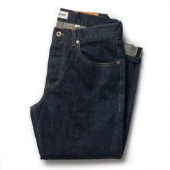 The Democratic Jean In Rinsed Organic Selvage