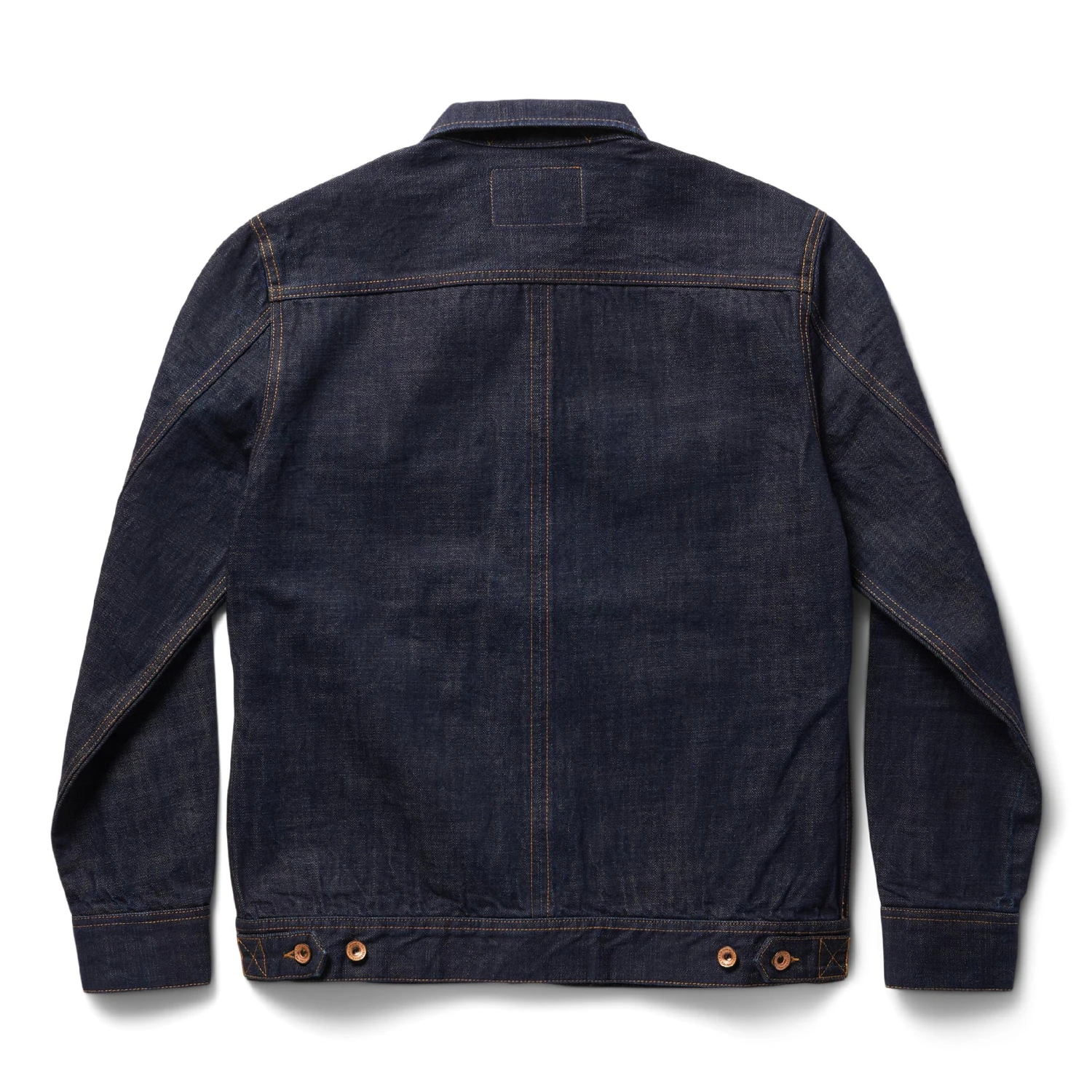 The Long Haul Jacket In Rinsed Organic Selvage - Image 7