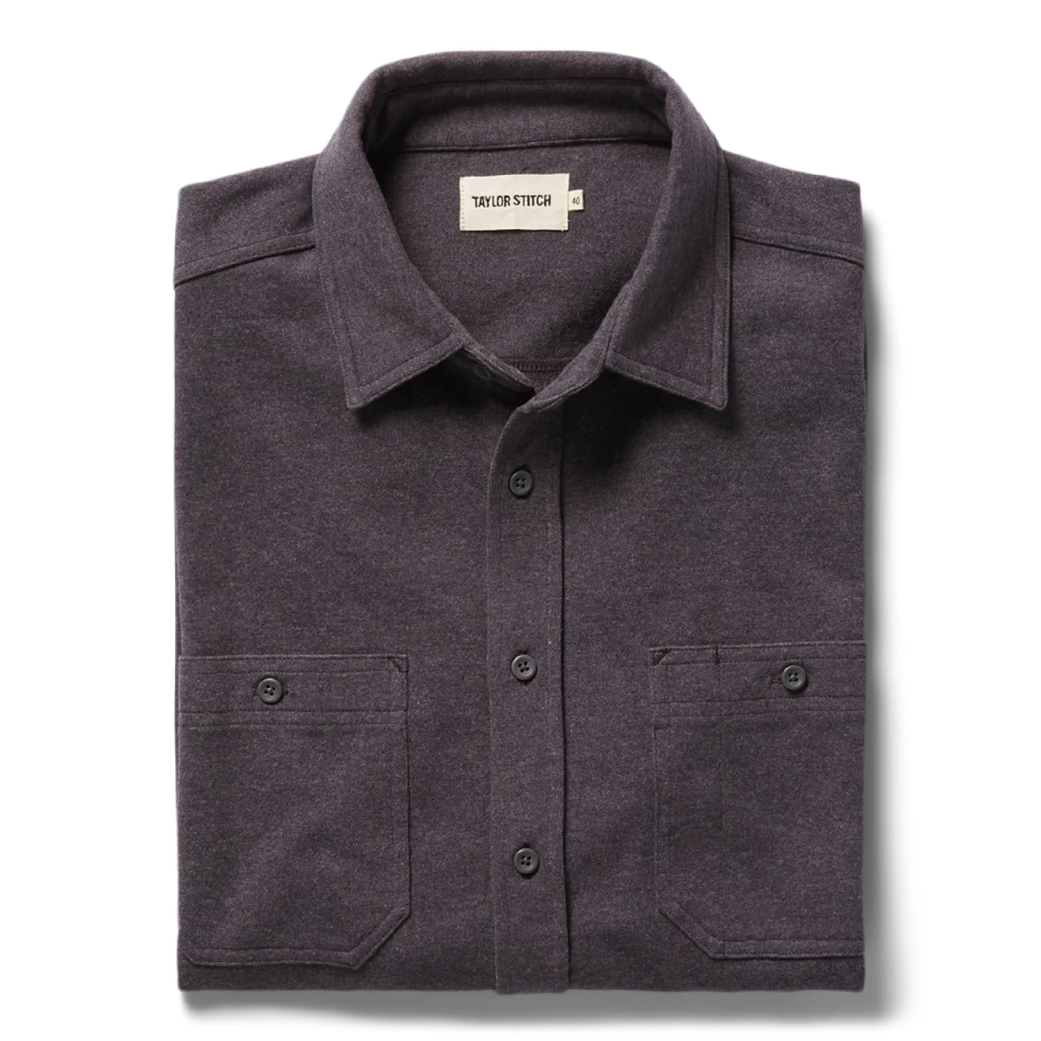 The Utility Shirt In Dark Charcoal Heavy Bag