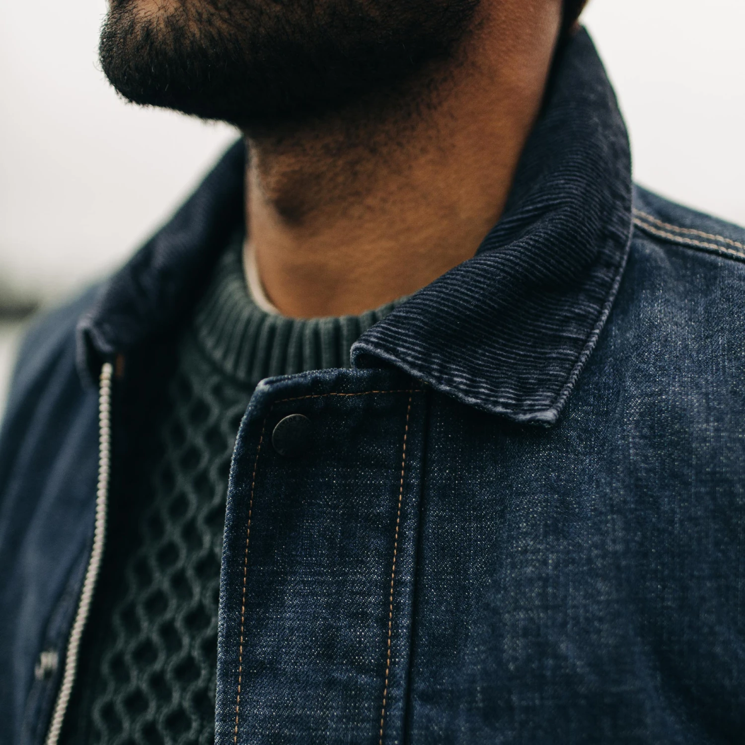 The Workhorse Jacket In Marlowe Wash Denim - Image 3