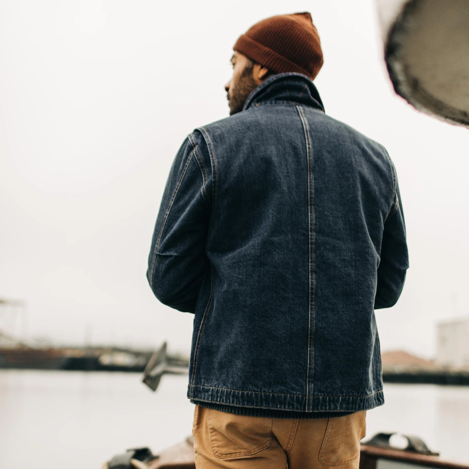 The Workhorse Jacket In Marlowe Wash Denim - Image 6