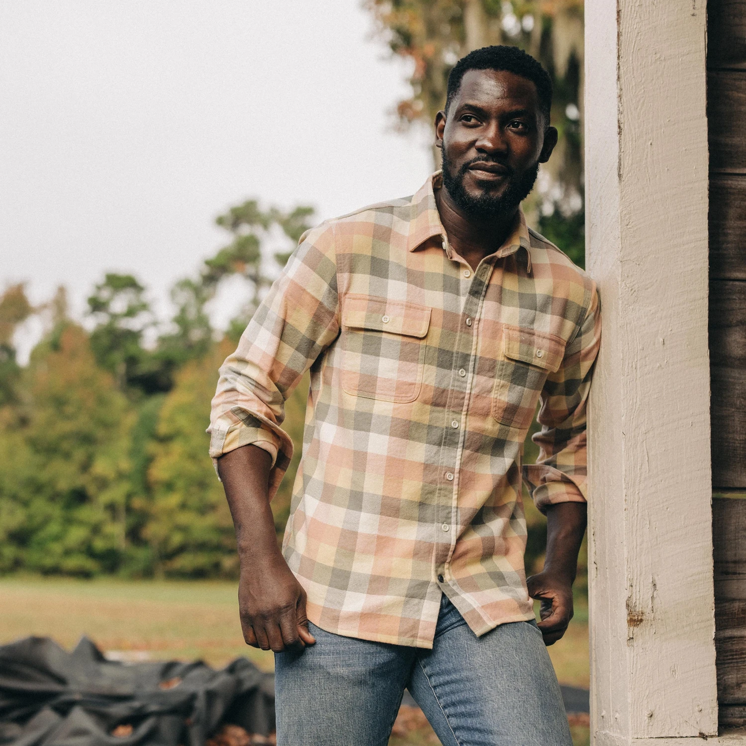 The Ledge Shirt In Dawn Check - Image 2