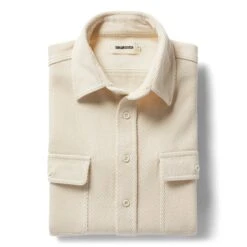 The Ledge Shirt In Natural Twill