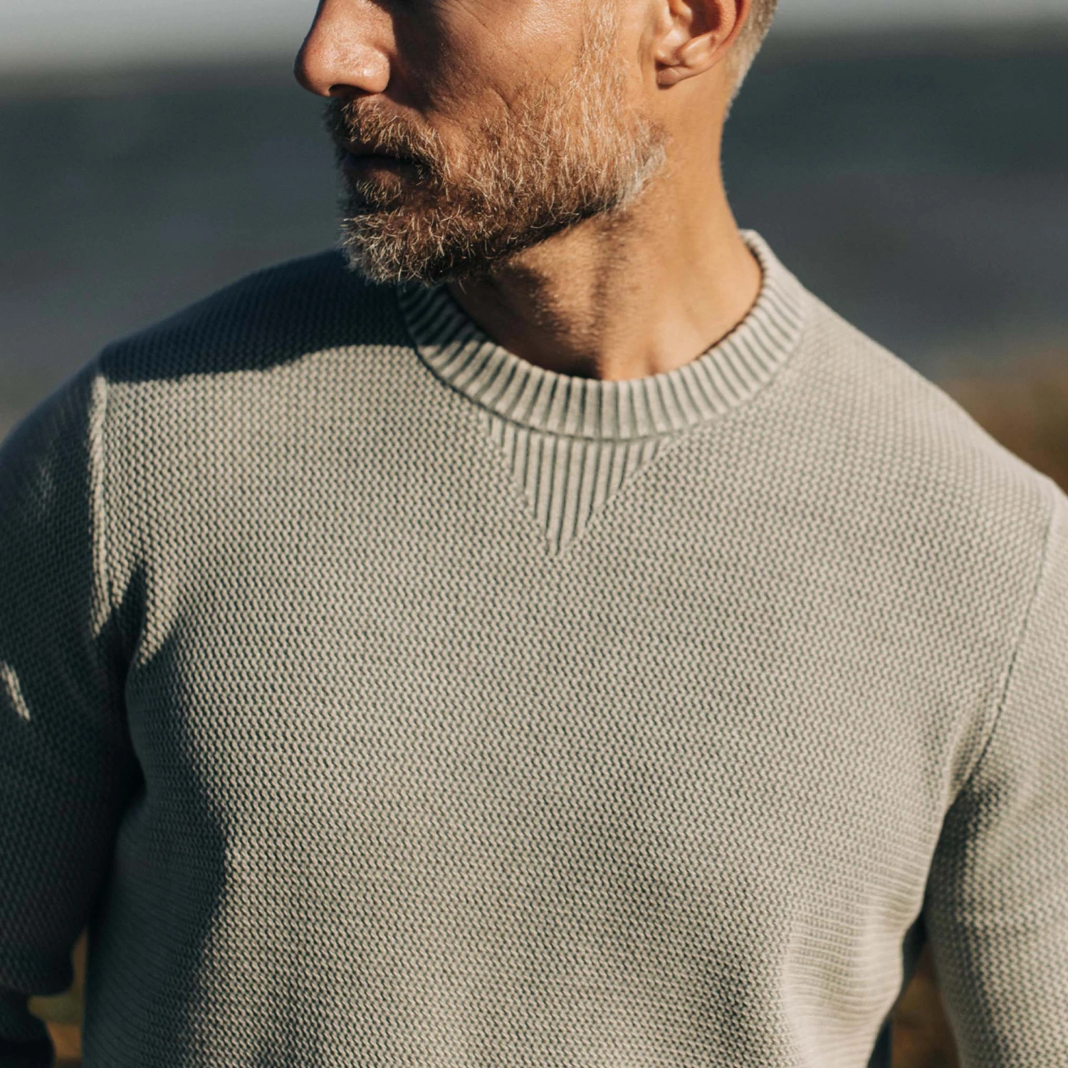 The Moor Sweater In Slate - Image 3