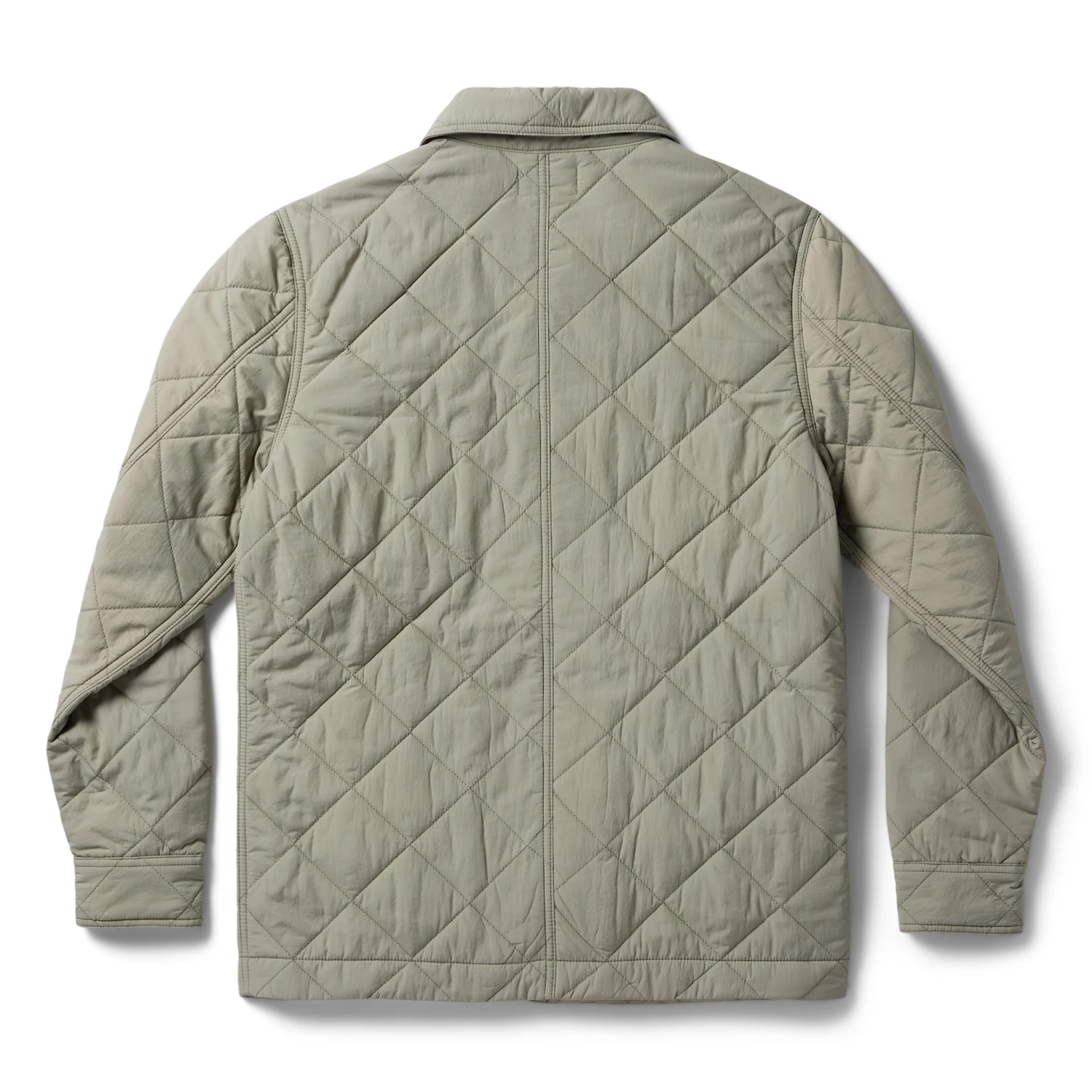 The Ojai Jacket In Sagebrush Diamond Quilt - Image 7