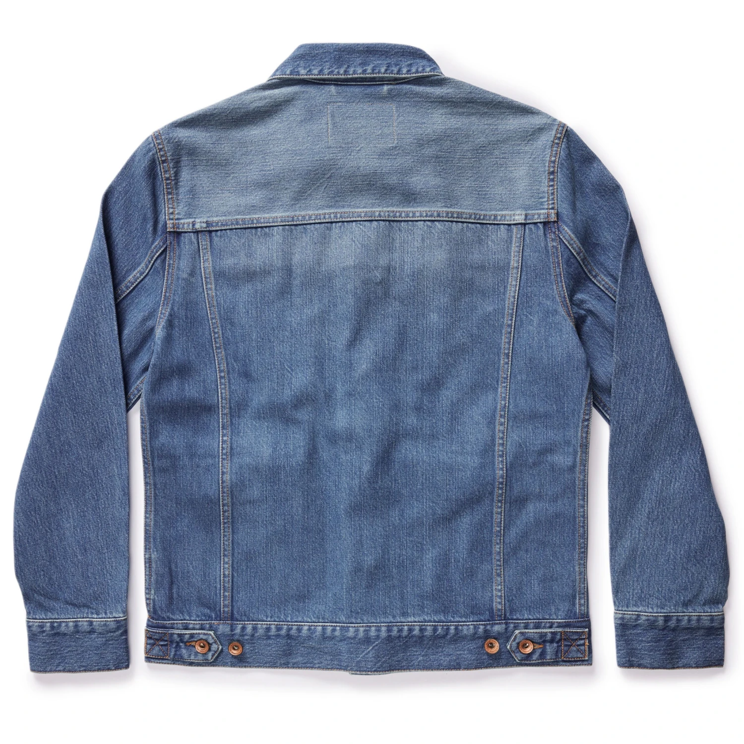 The Ryder Jacket In Sun Bleached Denim - Image 9