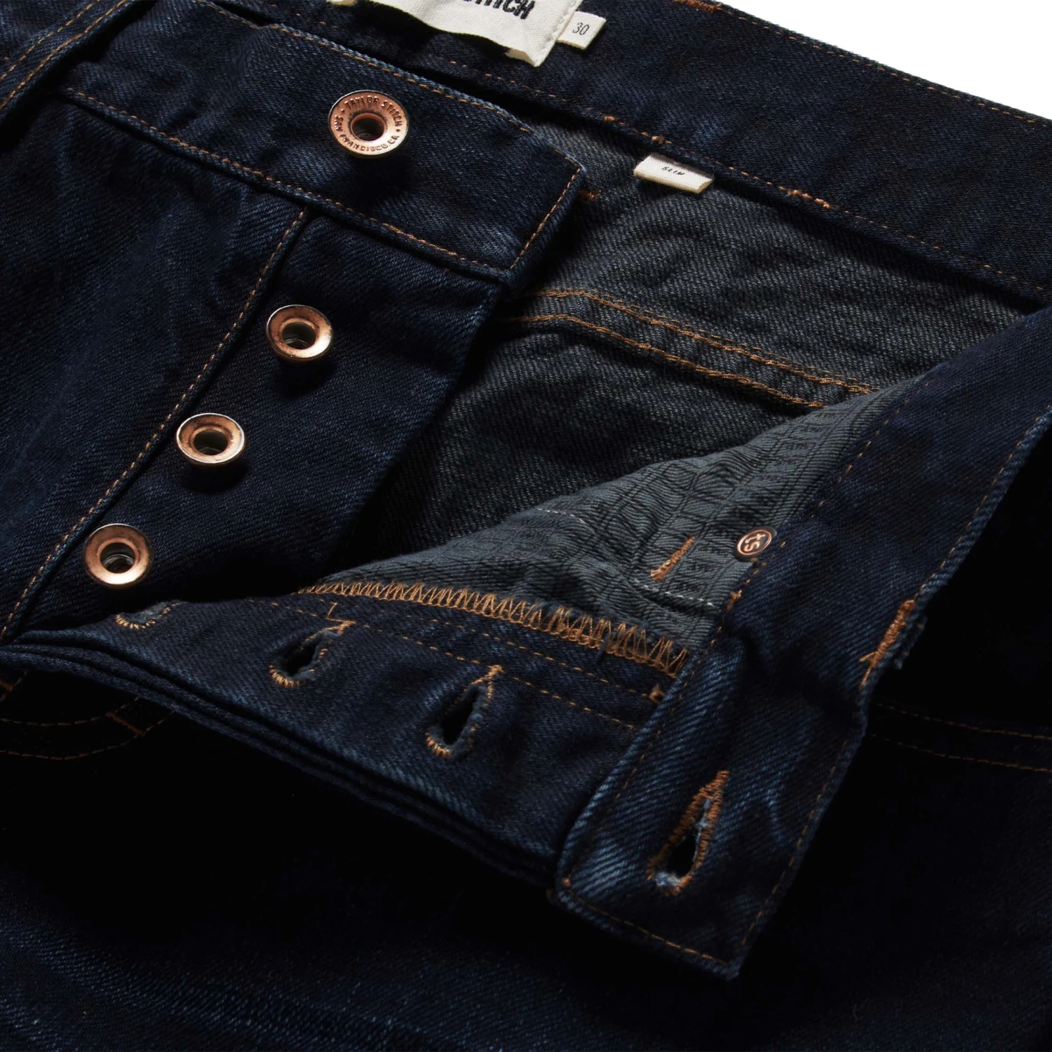 The Slim Jean In Wallace Wash Organic Selvage - Image 5