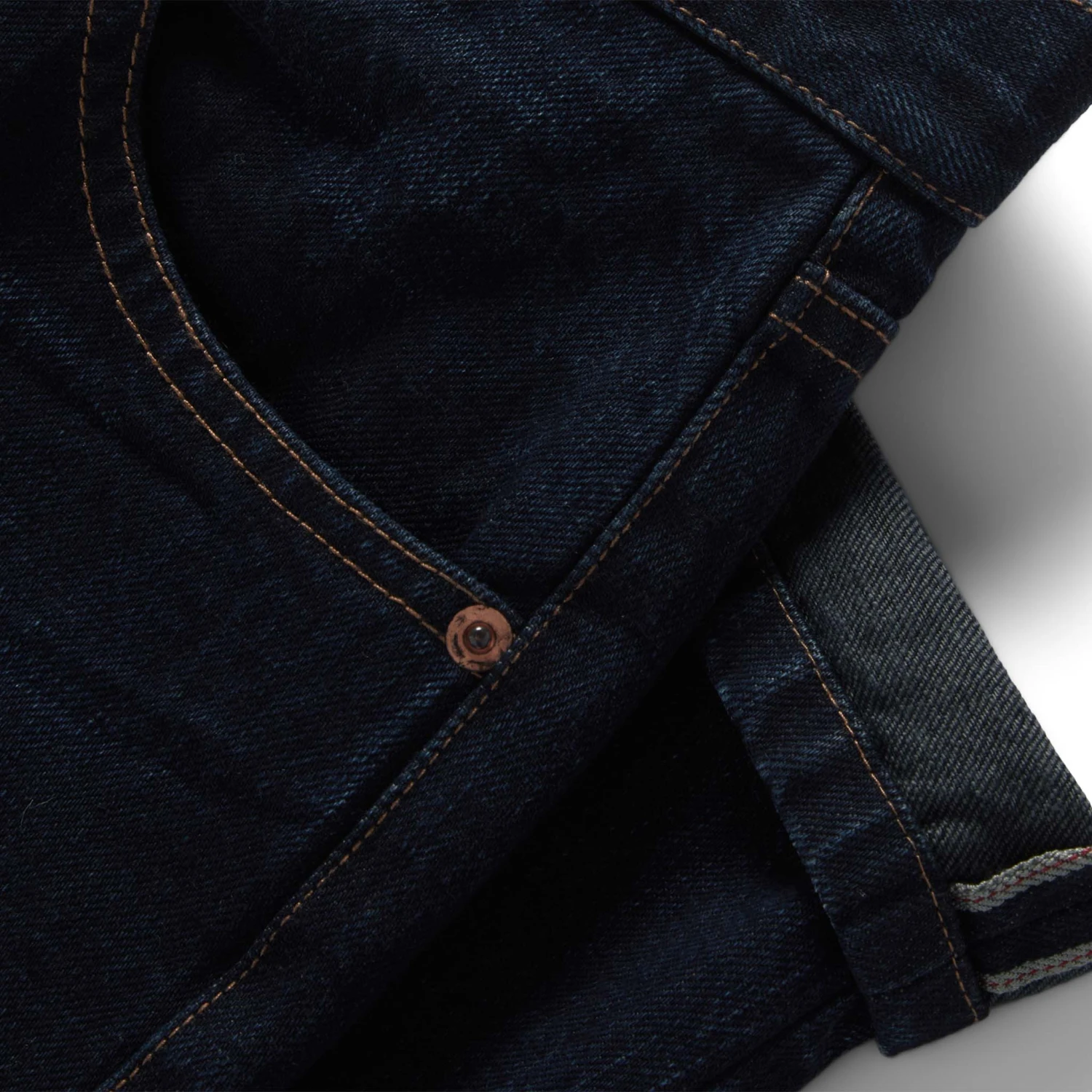 The Slim Jean In Wallace Wash Organic Selvage - Image 10