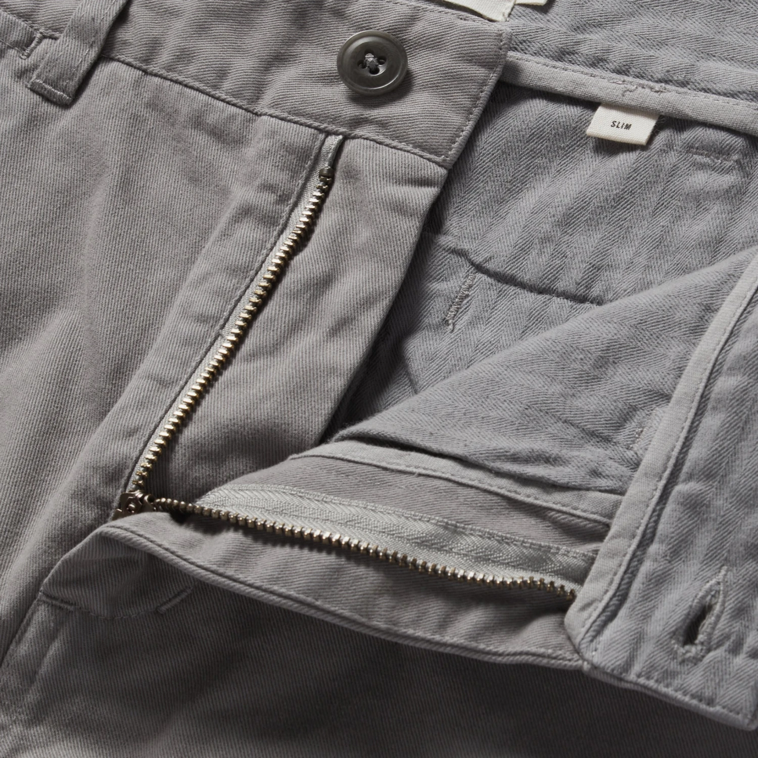 The Slim Foundation Pant In Organic Steeple Grey - Image 6