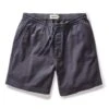 The Apres Short In Organic Dark Blue Foundation Twill